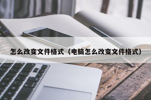 怎么改变文件格式（电脑怎么改变文件格式）