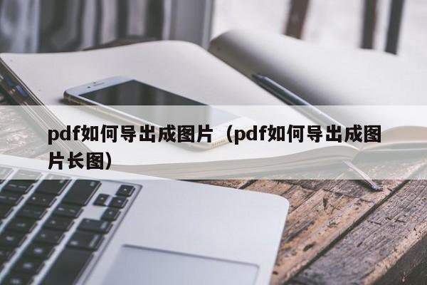 pdf如何导出成图片（pdf如何导出成图片长图）