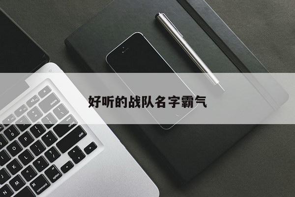 好听的战队名字霸气