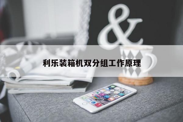 利乐装箱机双分组工作原理