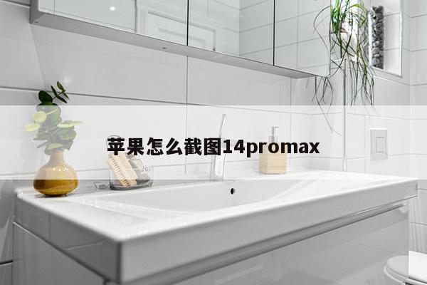 苹果怎么截图14promax