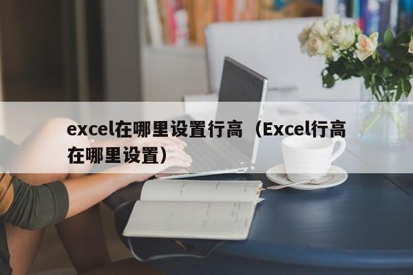 excel在哪里设置行高（Excel行高在哪里设置）