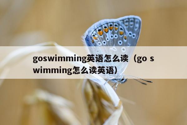 goswimming英语怎么读（go swimming怎么读英语）