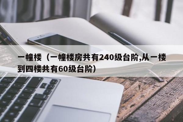 一幢楼（一幢楼房共有240级台阶,从一楼到四楼共有60级台阶）