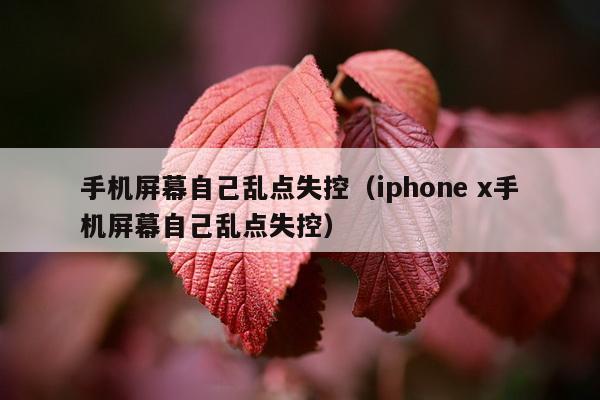 手机屏幕自己乱点失控（iphone x手机屏幕自己乱点失控）