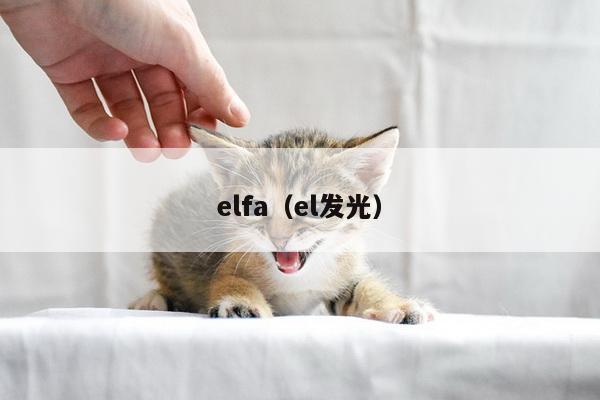 elfa（el发光）