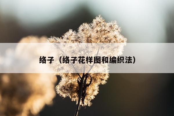 络子（络子花样图和编织法）