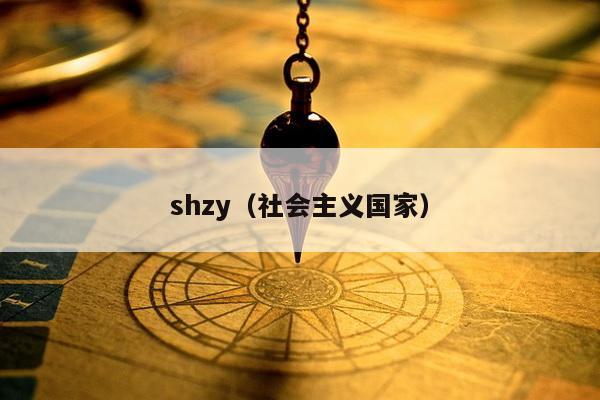 shzy（社会主义国家）