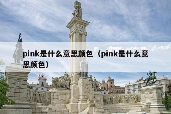 pink是什么意思颜色（pink是什么意思颜色）