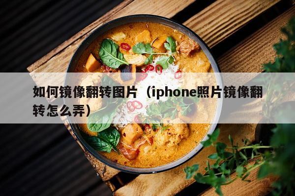 如何镜像翻转图片（iphone照片镜像翻转怎么弄）