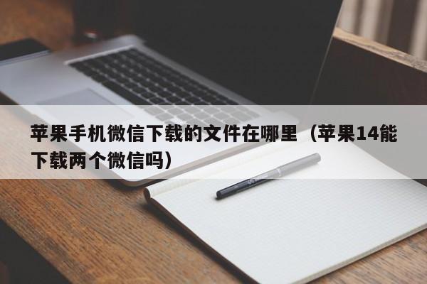 苹果手机微信下载的文件在哪里（苹果14能下载两个微信吗）