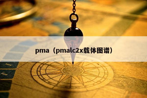 pma（pmalc2x载体图谱）